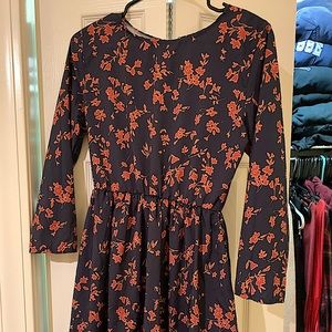 Floral tunic dress
